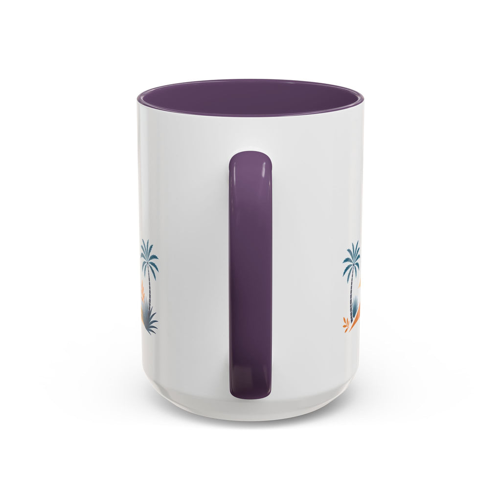 Doha Coffee Mug | Qatar Travel Souvenir | Porcelain Decal City Gift | 11oz 15oz Accent Mug