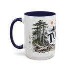 Tofino Mug, Canada Travel Souvenir, Bucket List Gift, Accent Ceramic Coffee Mug 11oz 15oz