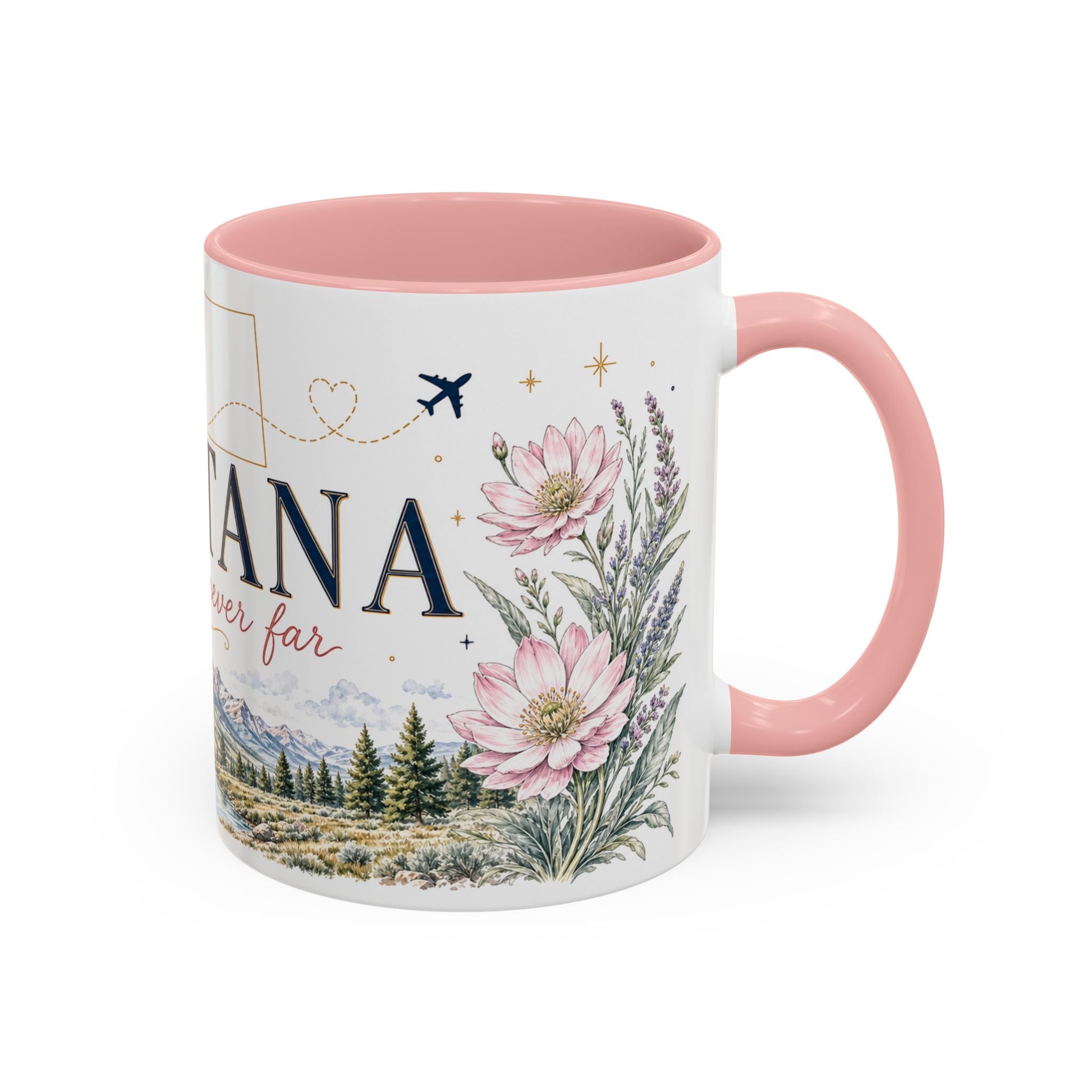 Montana Home State Mug | Moving Away, Long Distance Friendship Gift (11oz 15oz)