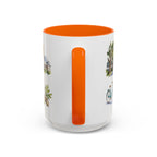 Raleigh Illustrated Travel Mug | City Souvenir Accent Coffee Mug | 11oz 15oz Ceramic Cup