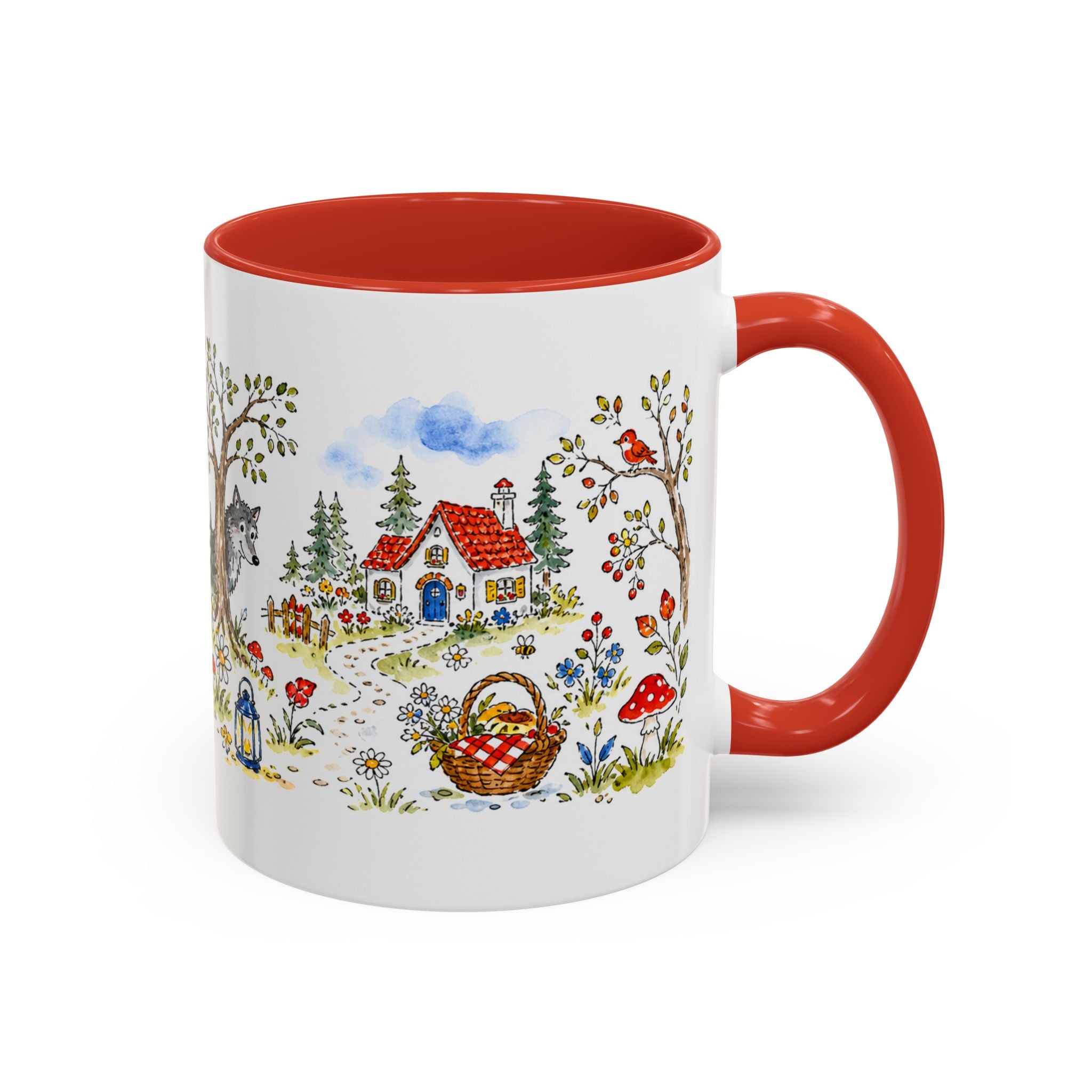 Little Red Riding Hood Mug | Storybook Fairy Tale Accent Coffee Mug | EveryLegend
