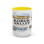 Kobuk Valley National Park Coffee Mug | Alaska Arctic Sand Dunes Gift | Accent Color Ceramic 11oz 15oz