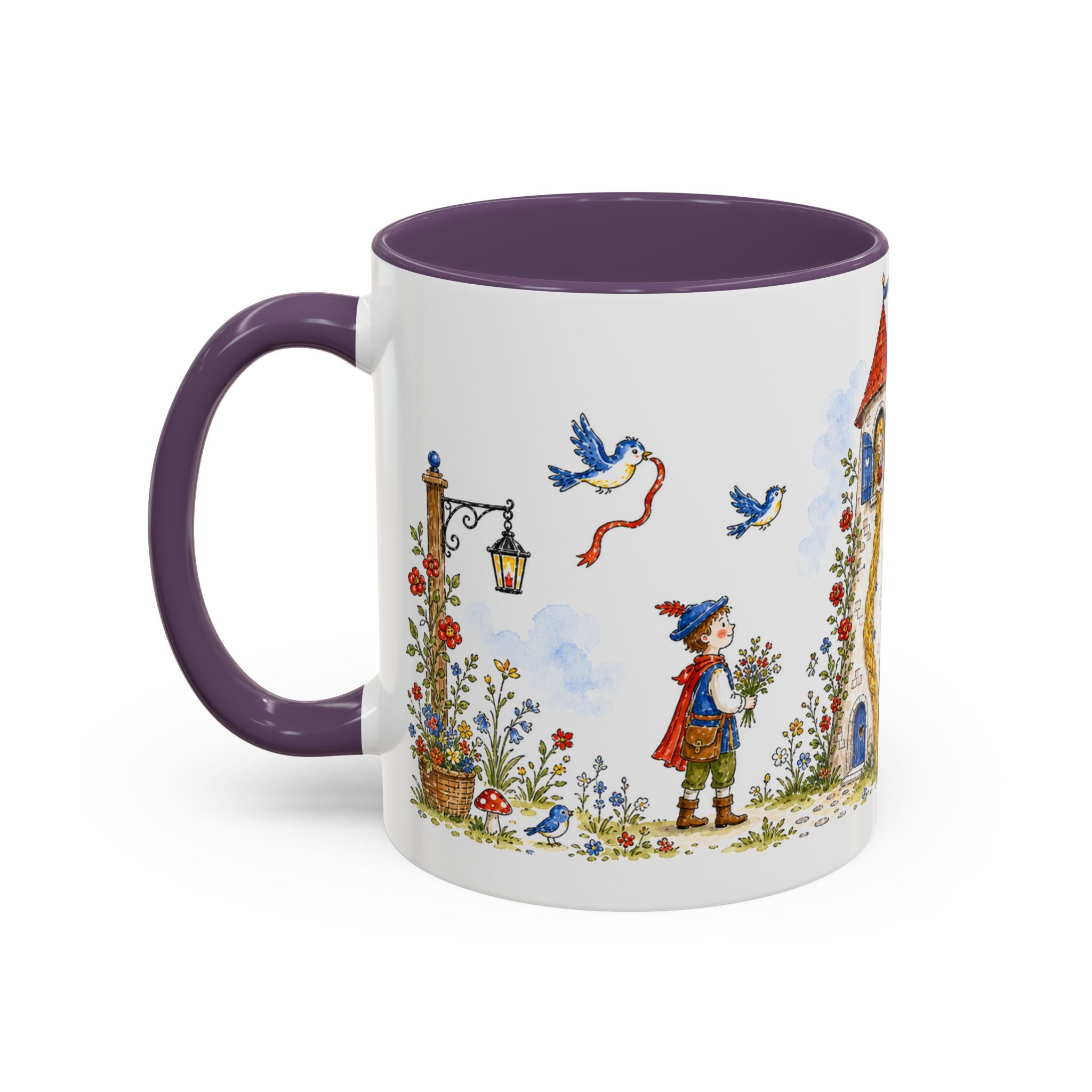 Rapunzel Mug | Tower Storybook Fairy Tale Accent Coffee Mug | EveryLegend