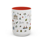 Berlin Christmas Mug | Watercolor City Souvenir, Travel Gift (11oz/15oz)