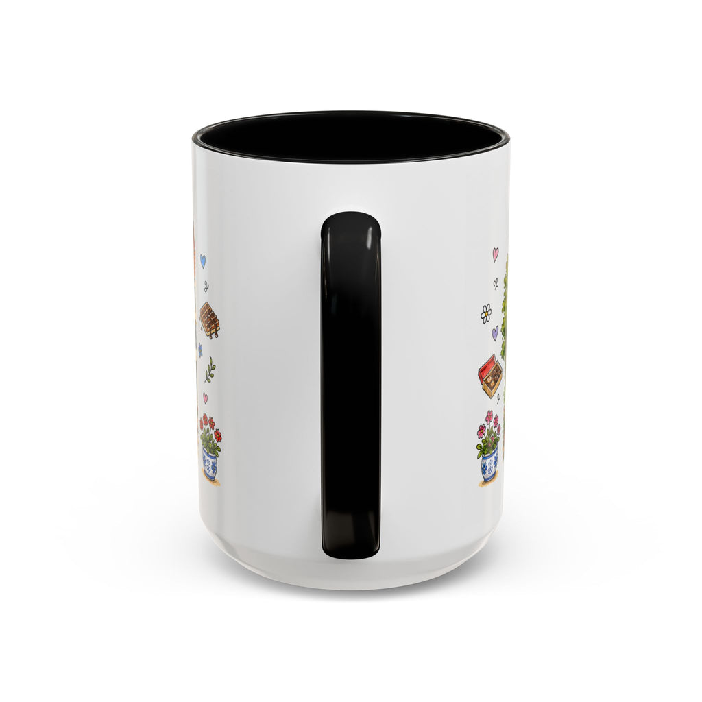Bruges Illustrated Travel Mug | Belgium Souvenir Accent Coffee Mug | 11oz 15oz Ceramic Cup
