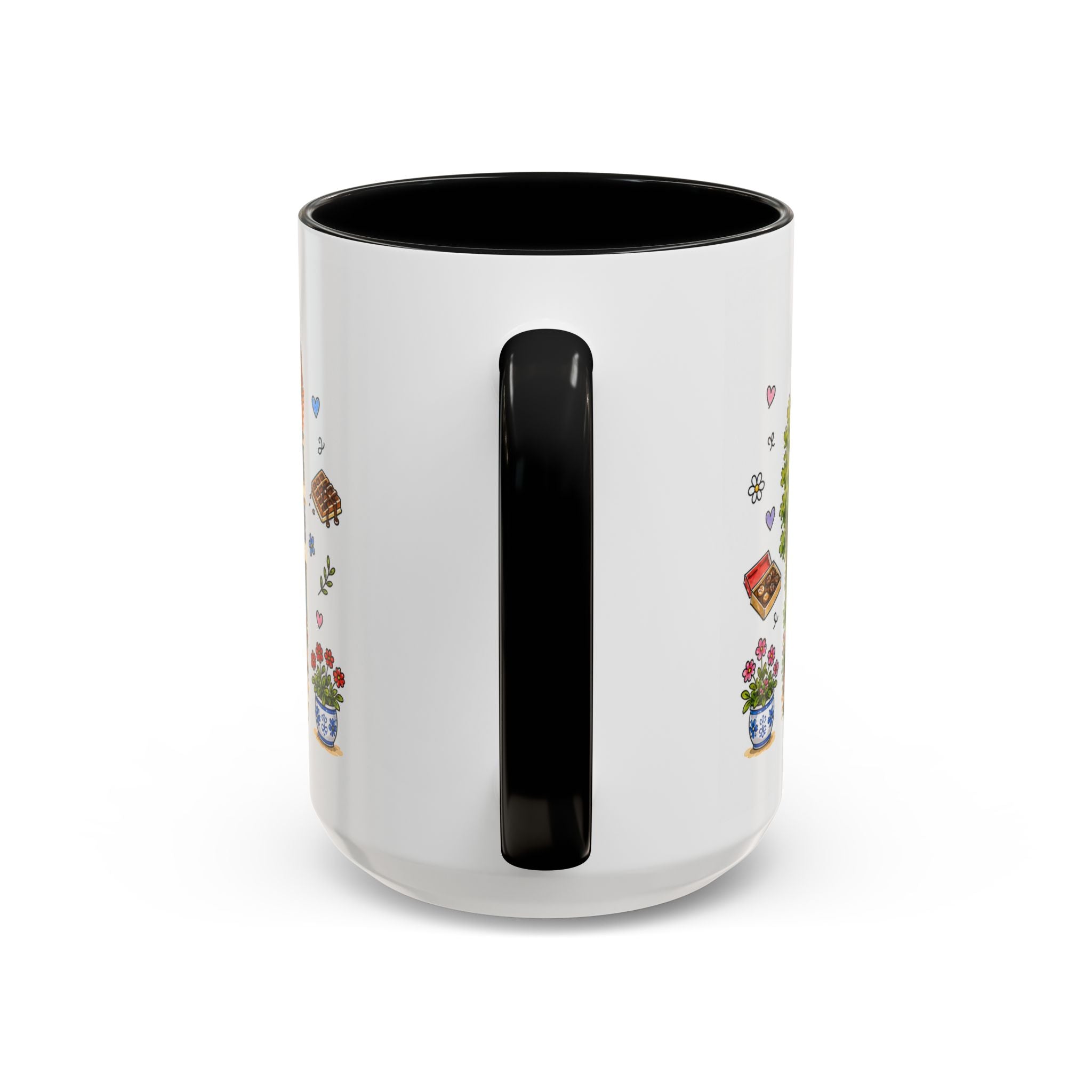 Bruges Illustrated Travel Mug | Belgium Souvenir Accent Coffee Mug | 11oz 15oz Ceramic Cup