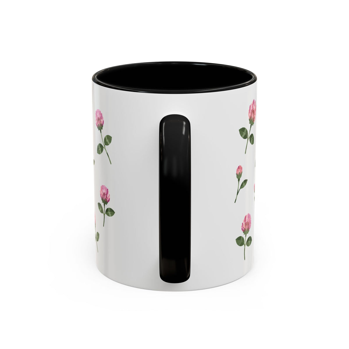 Vermont Red Clover Mug, State Flower Floral Coffee Cup, 11oz Botanical Gift