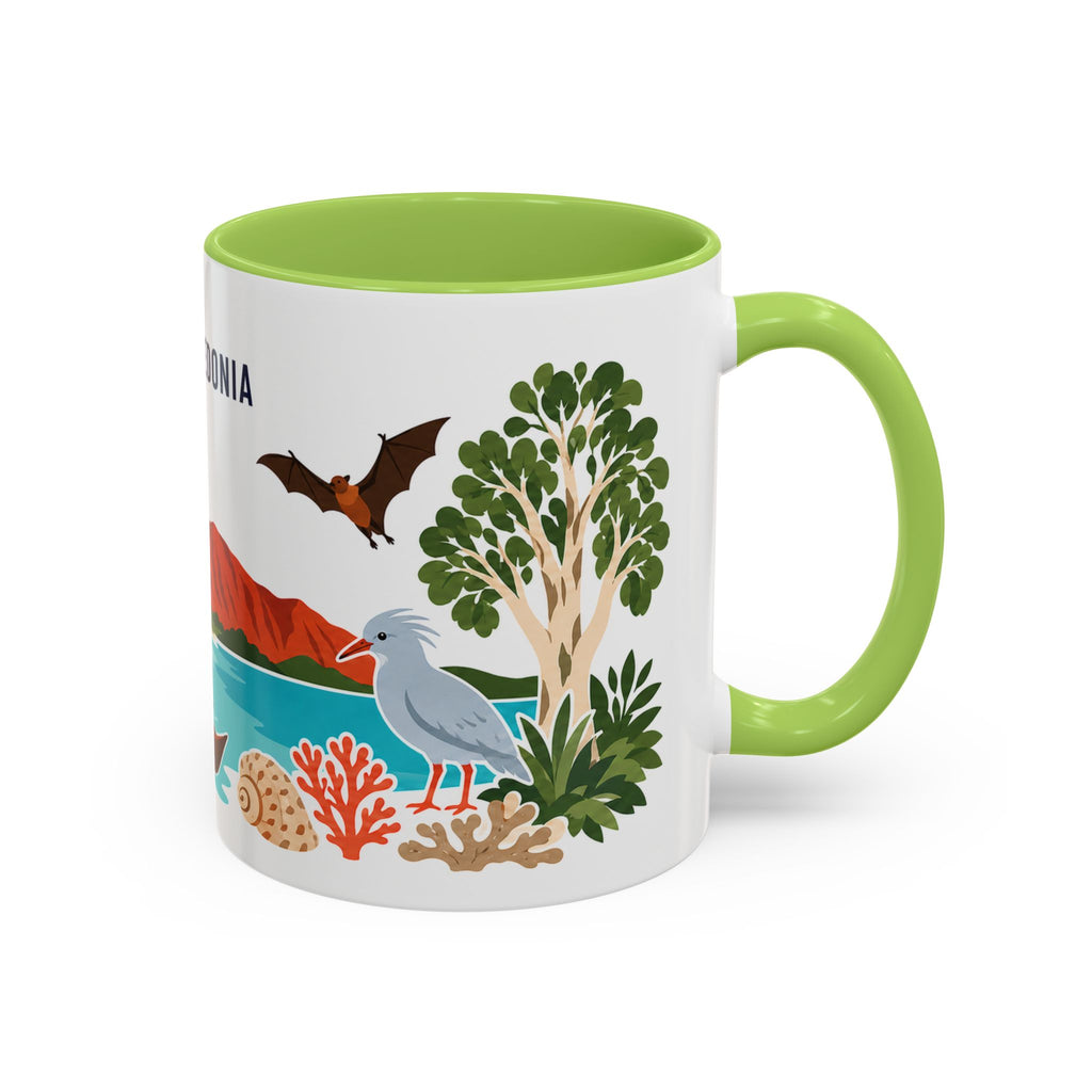 New Caledonia Coffee Mug | Travel Souvenir Accent Mug | Country Gift Ceramic Cup 11oz 15oz