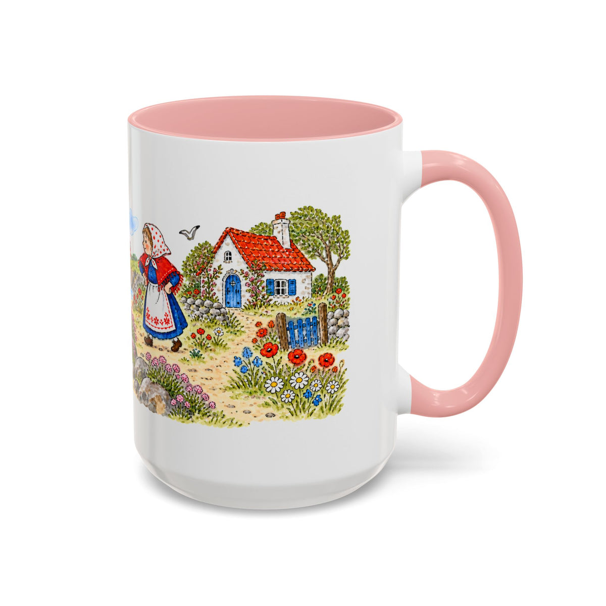 The Fisherman and His Wife Mug | Storybook Fairy Tale Accent Coffee Mug | EveryLegend
