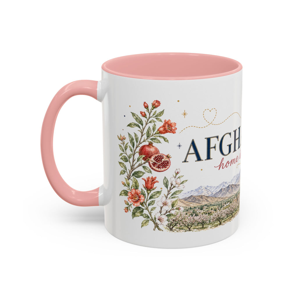 Afghanistan Home Country Mug | Moving Away Gift | Long Distance Friendship | 11 oz 15 oz Accent Mug