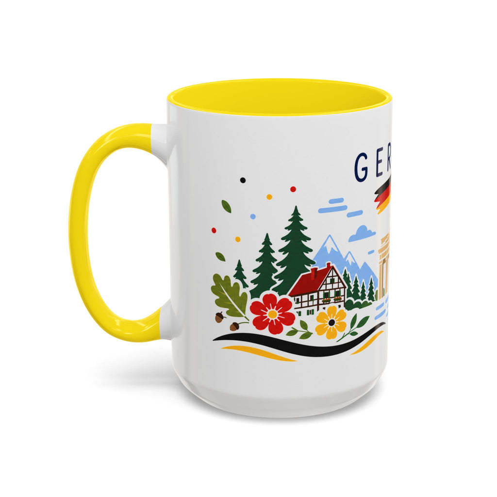 Germany Coffee Mug | Travel Souvenir Accent Mug | Country Gift Ceramic Cup 11oz 15oz