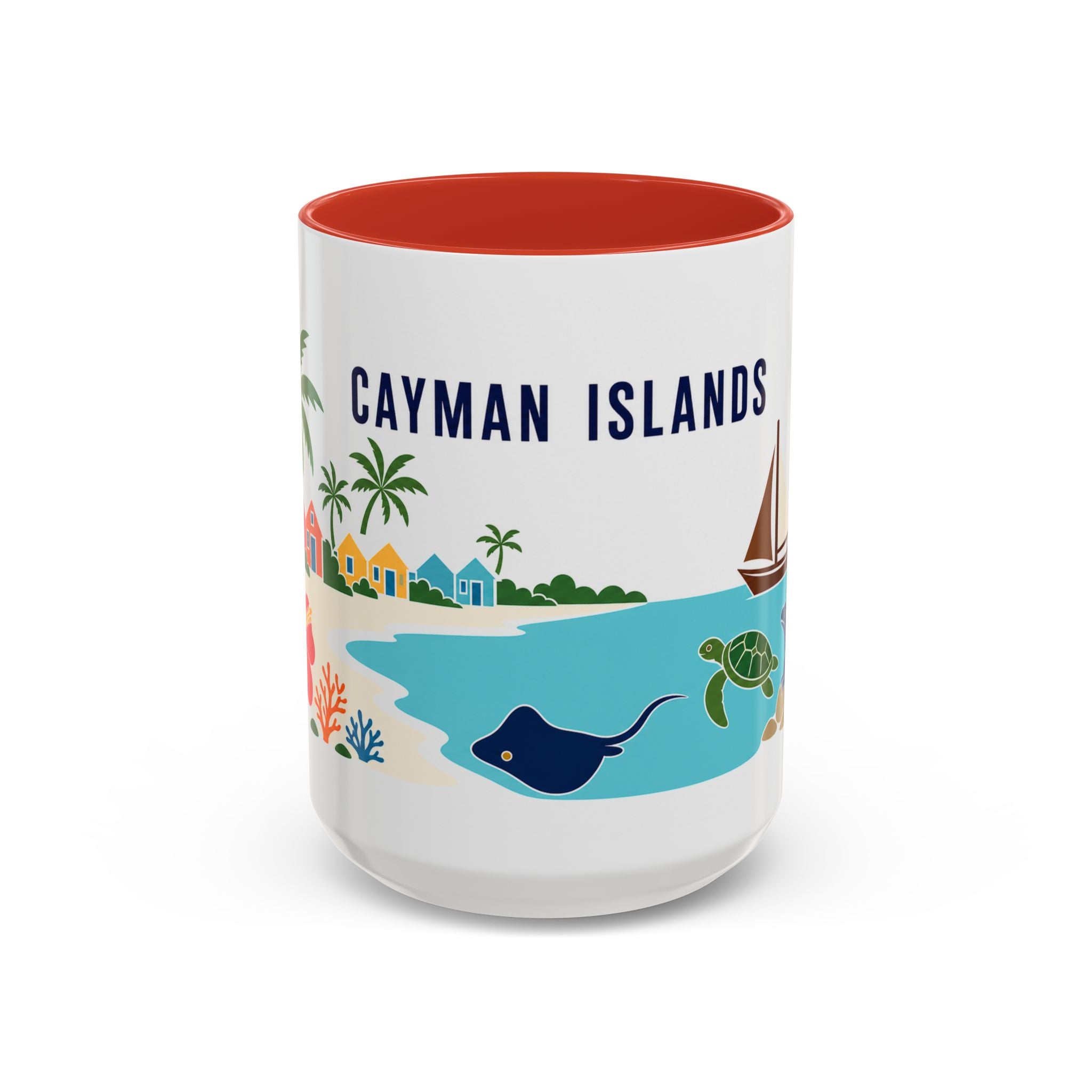 Cayman Islands Coffee Mug | Travel Souvenir Accent Mug | Country Gift Ceramic Cup 11oz 15oz