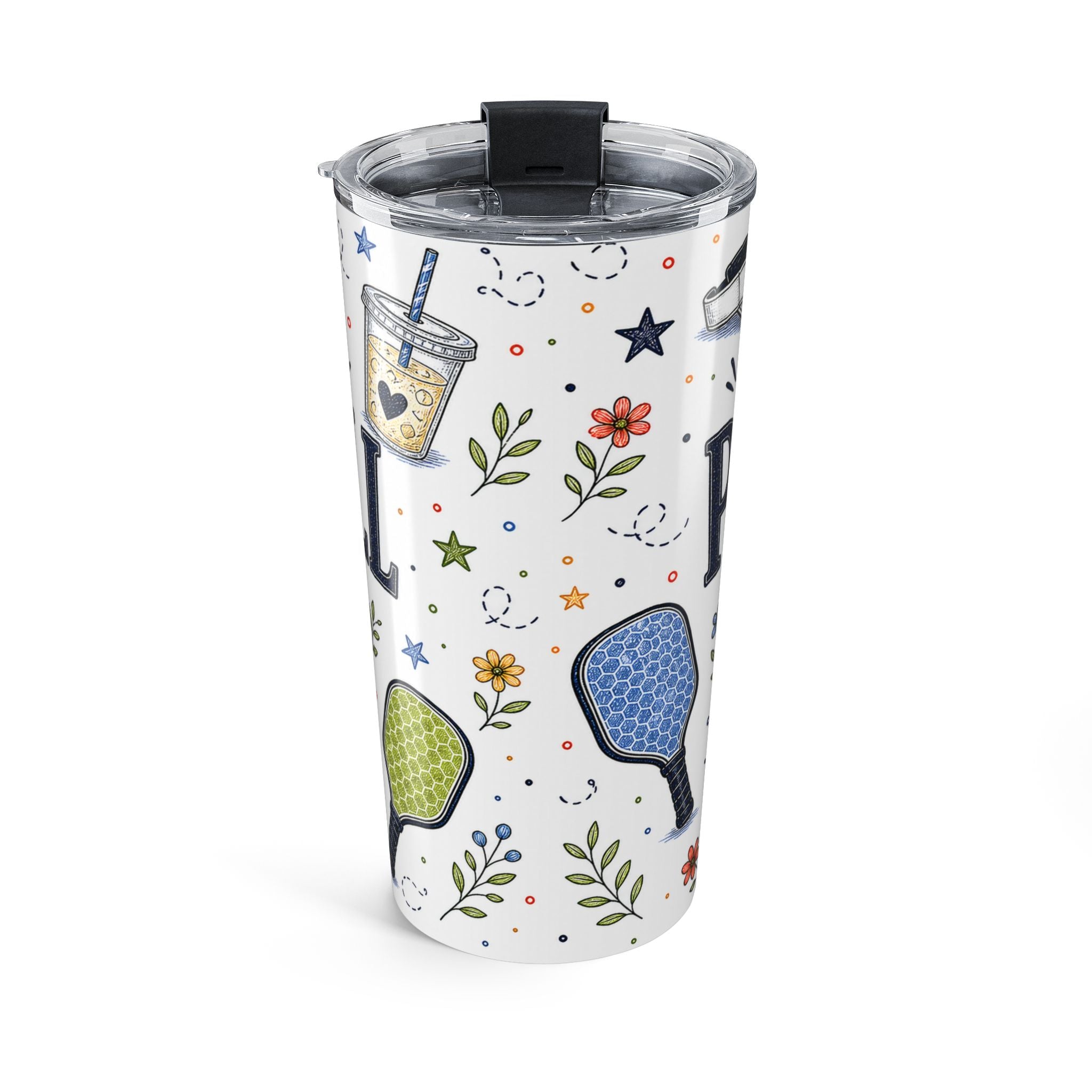 Pickleball Club 20oz Tumbler | Pickleball Player Gift | Insulated Stainless Steel Travel Cup