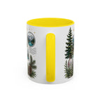Banff Lake Louise Coffee Mug | Travel Destination Souvenir Gift | Accent Color Ceramic 11oz 15oz