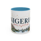 Nigeria Home Country Mug | Moving Away Gift | Long Distance Friendship | 11 oz 15 oz Accent Mug