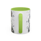 Yosemite National Park Coffee Mug | Hiking Camping Nature Gift | Accent Color Ceramic 11oz 15oz