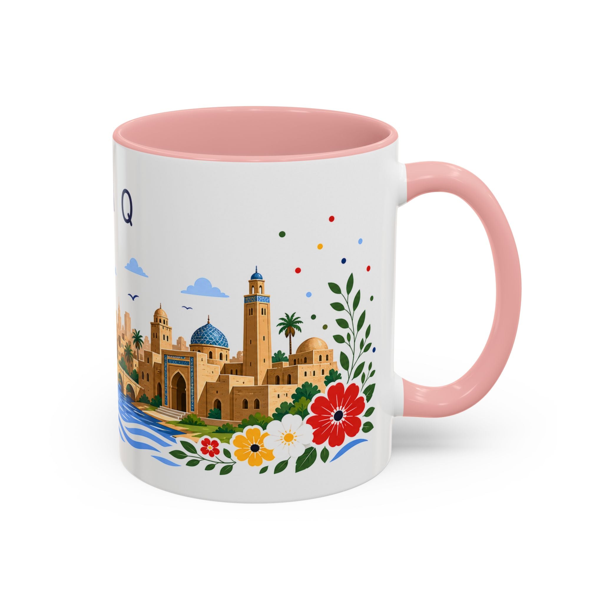 Iraq Coffee Mug | Travel Souvenir Accent Mug | Place Gift Ceramic Cup 11oz 15oz