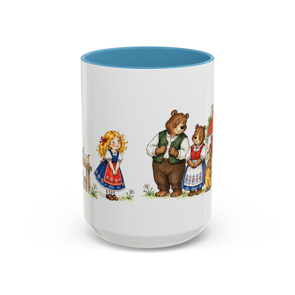 Goldilocks and the Three Bears Mug | Storybook Fairy Tale Accent Coffee Mug | EveryLegend