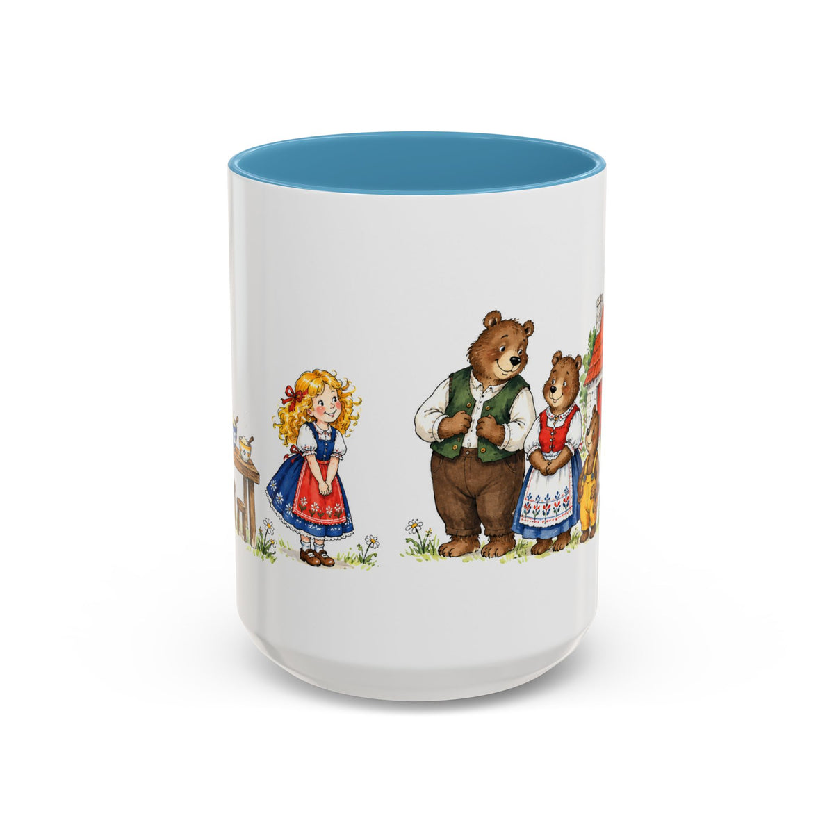 Goldilocks and the Three Bears Mug | Storybook Fairy Tale Accent Coffee Mug | EveryLegend
