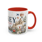 Turkey Home Country Mug | Moving Away Gift | Long Distance Friendship | 11 oz 15 oz Accent Mug