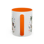 Kinshasa Coffee Mug | DR Congo Souvenir Travel Gift | Accent Color Ceramic 11oz 15oz