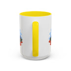 Lofoten Islands Coffee Mug | Travel Destination Souvenir Gift | Accent Color Ceramic 11oz 15oz