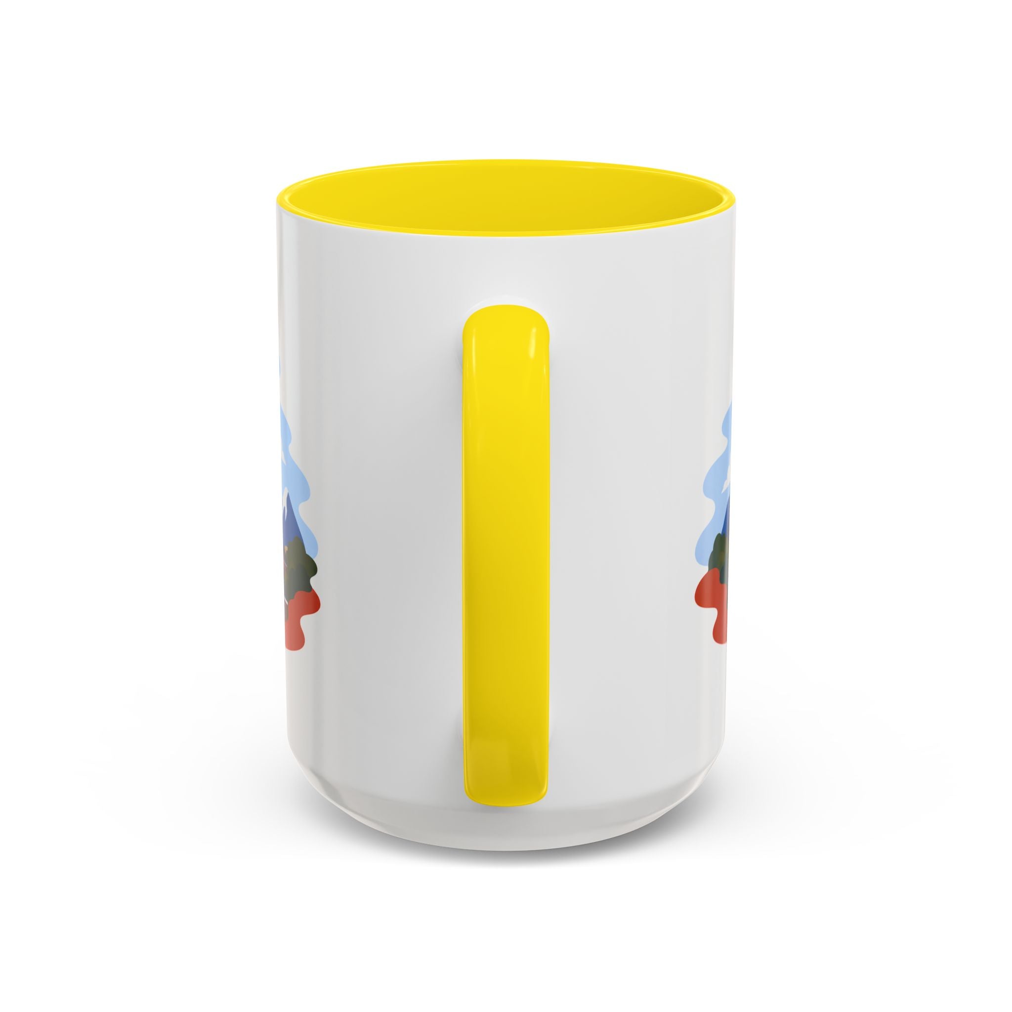 Lofoten Islands Coffee Mug | Travel Destination Souvenir Gift | Accent Color Ceramic 11oz 15oz