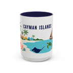 Cayman Islands Coffee Mug | Travel Souvenir Accent Mug | Country Gift Ceramic Cup 11oz 15oz