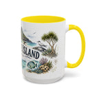 Lord Howe Island Mug, Australia Travel Souvenir, Bucket List Gift, Accent Ceramic Coffee Mug 11oz 15oz