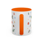 Dhaka Christmas Mug | Watercolor Travel Souvenir | Holiday Gift | Accent Ceramic Coffee Cup 11oz 15oz