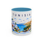 Tunisia Coffee Mug | Travel Souvenir Accent Mug | Place Gift Ceramic Cup 11oz 15oz