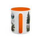 Banff Lake Louise Coffee Mug | Travel Destination Souvenir Gift | Accent Color Ceramic 11oz 15oz