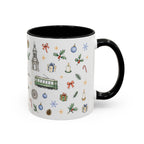 Dublin Christmas Mug | Watercolor City Souvenir, Holiday Travel Gift (11oz/15oz)