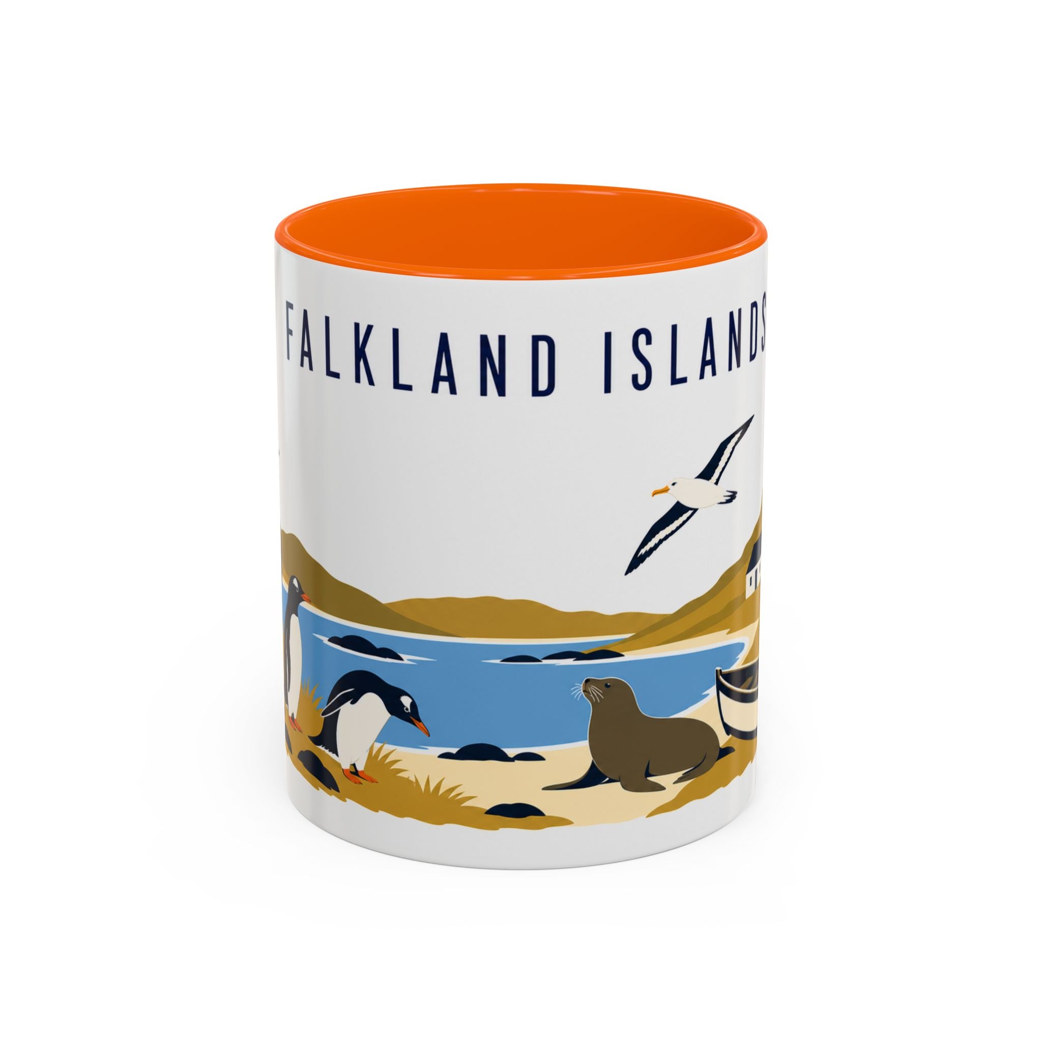 Falkland Islands Coffee Mug | Travel Souvenir Accent Mug | Country Gift Ceramic Cup 11oz 15oz