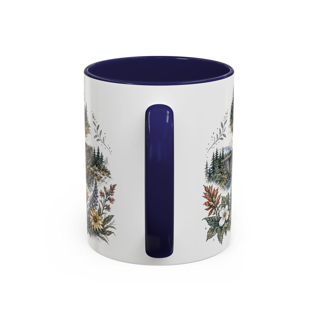 Columbia River Gorge Mug, Pacific Northwest Travel Souvenir, Bucket List Gift, Accent Ceramic Coffee Mug 11oz 15oz