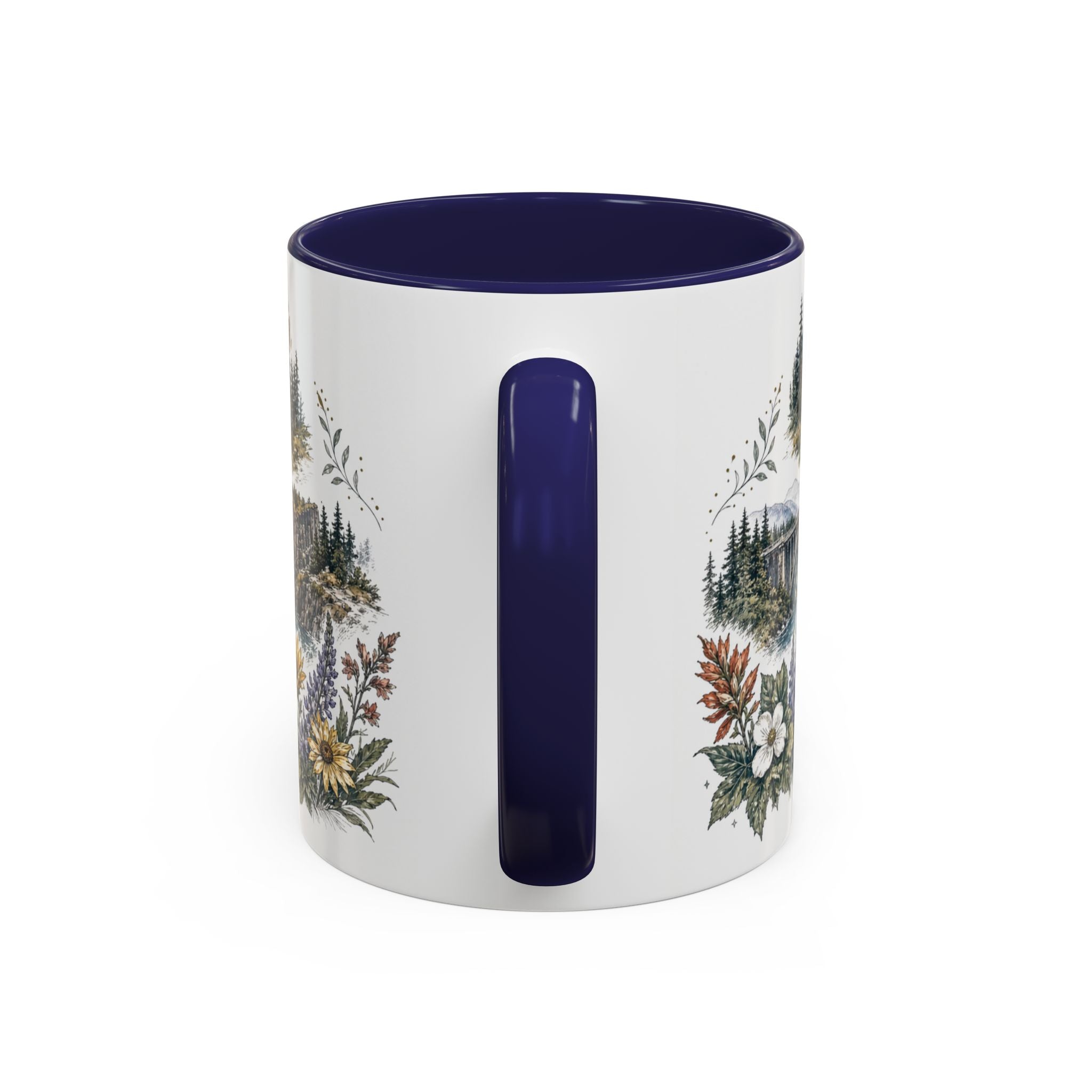 Columbia River Gorge Mug, Pacific Northwest Travel Souvenir, Bucket List Gift, Accent Ceramic Coffee Mug 11oz 15oz