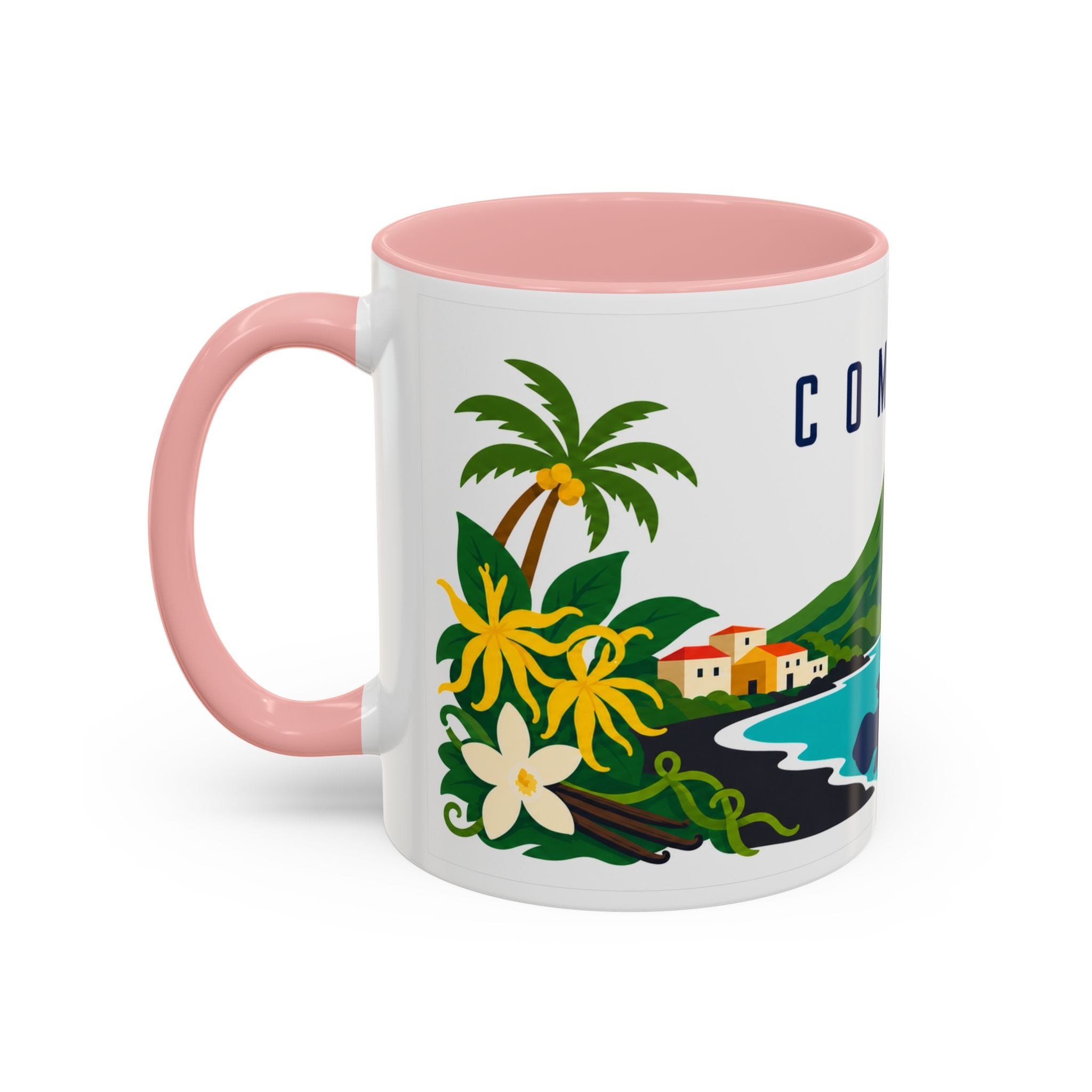 Comoros Coffee Mug | Travel Souvenir Accent Mug | Country Gift Ceramic Cup 11oz 15oz