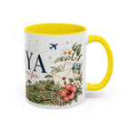 Kenya Home Country Mug | Moving Away Gift | Long Distance Friendship | 11 oz 15 oz Accent Mug