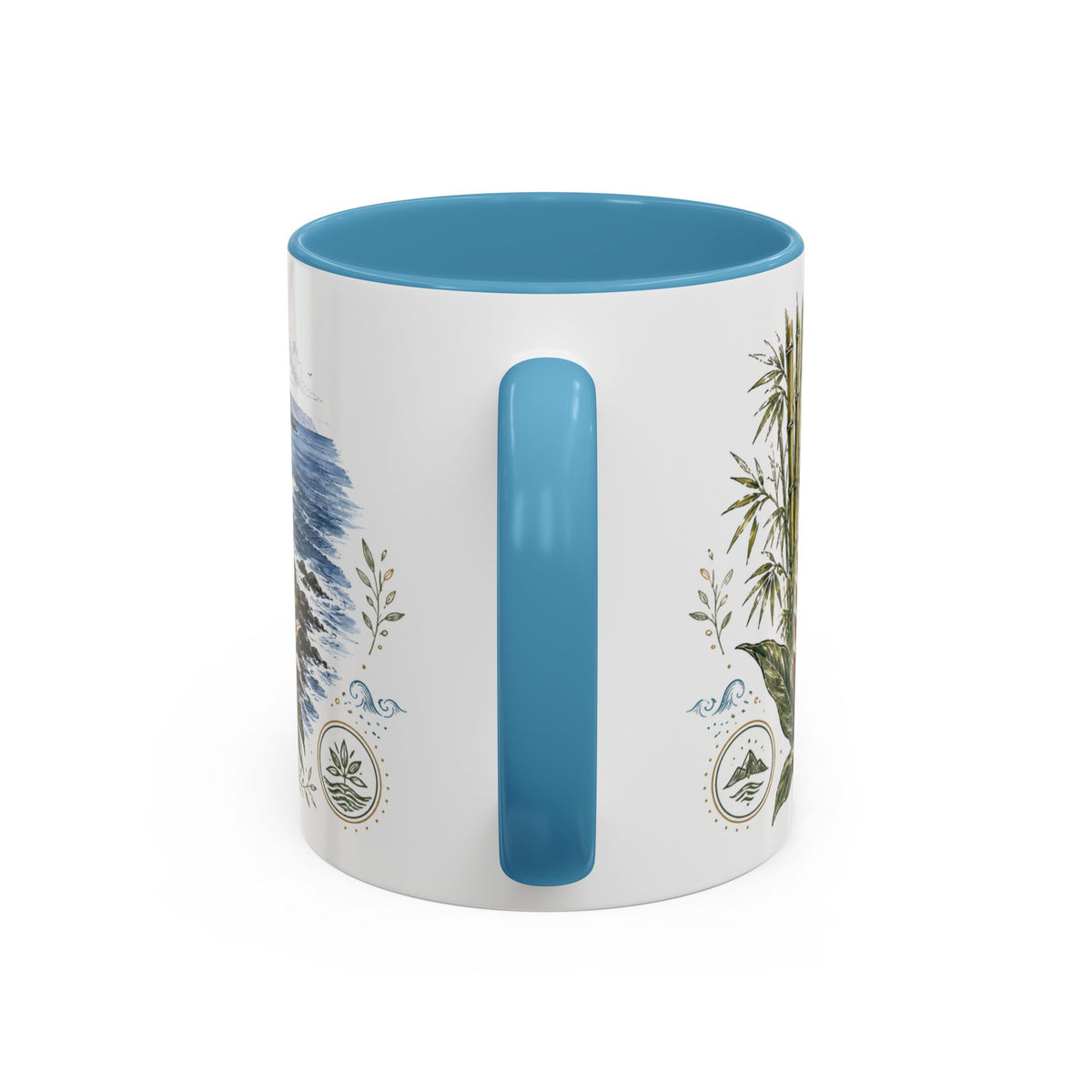 Road to Hana Mug, Maui Travel Souvenir, Bucket List Gift, Accent Ceramic Coffee Mug 11oz 15oz