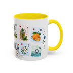 Casablanca Coffee Mug | Postage Stamp Collage Mug | Travel Souvenir Accent Cup 11oz 15oz