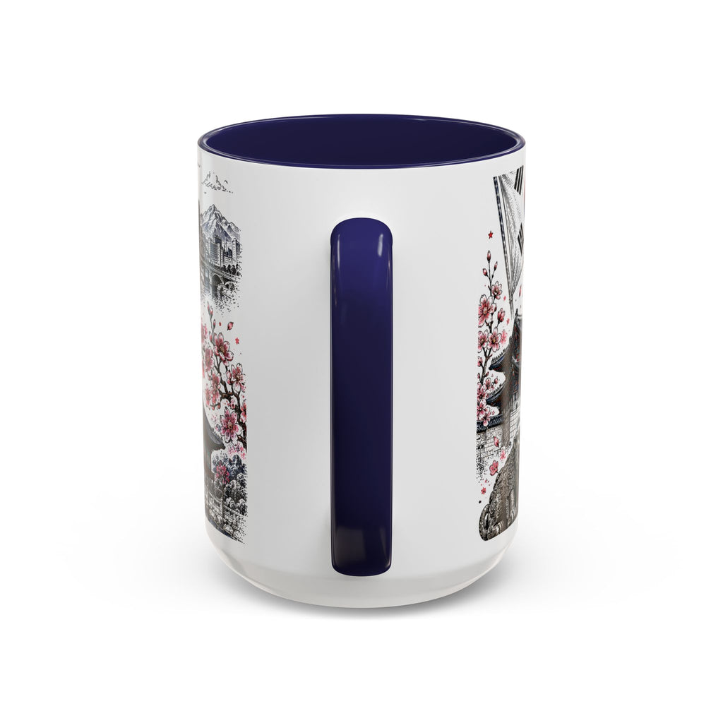 South Korea Soccer Coffee Mug | World Cup Fan Gift | Accent Color Ceramic 11oz 15oz Match Day Cup