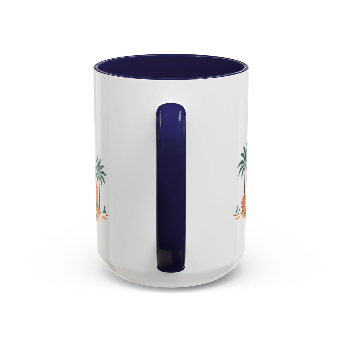 Abu Dhabi Coffee Mug | United Arab Emirates Travel Souvenir | Porcelain Decal City Gift | 11oz 15oz Accent Mug