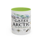 Gates of the Arctic National Park Coffee Mug | Alaska Arctic Wilderness Gift | Accent Color Ceramic 11oz 15oz