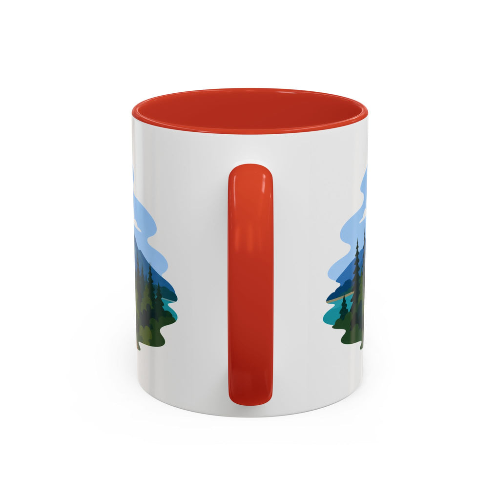 Lake Clark National Park Coffee Mug | Solid Color Block Park Souvenir | 11oz 15oz Accent Mug