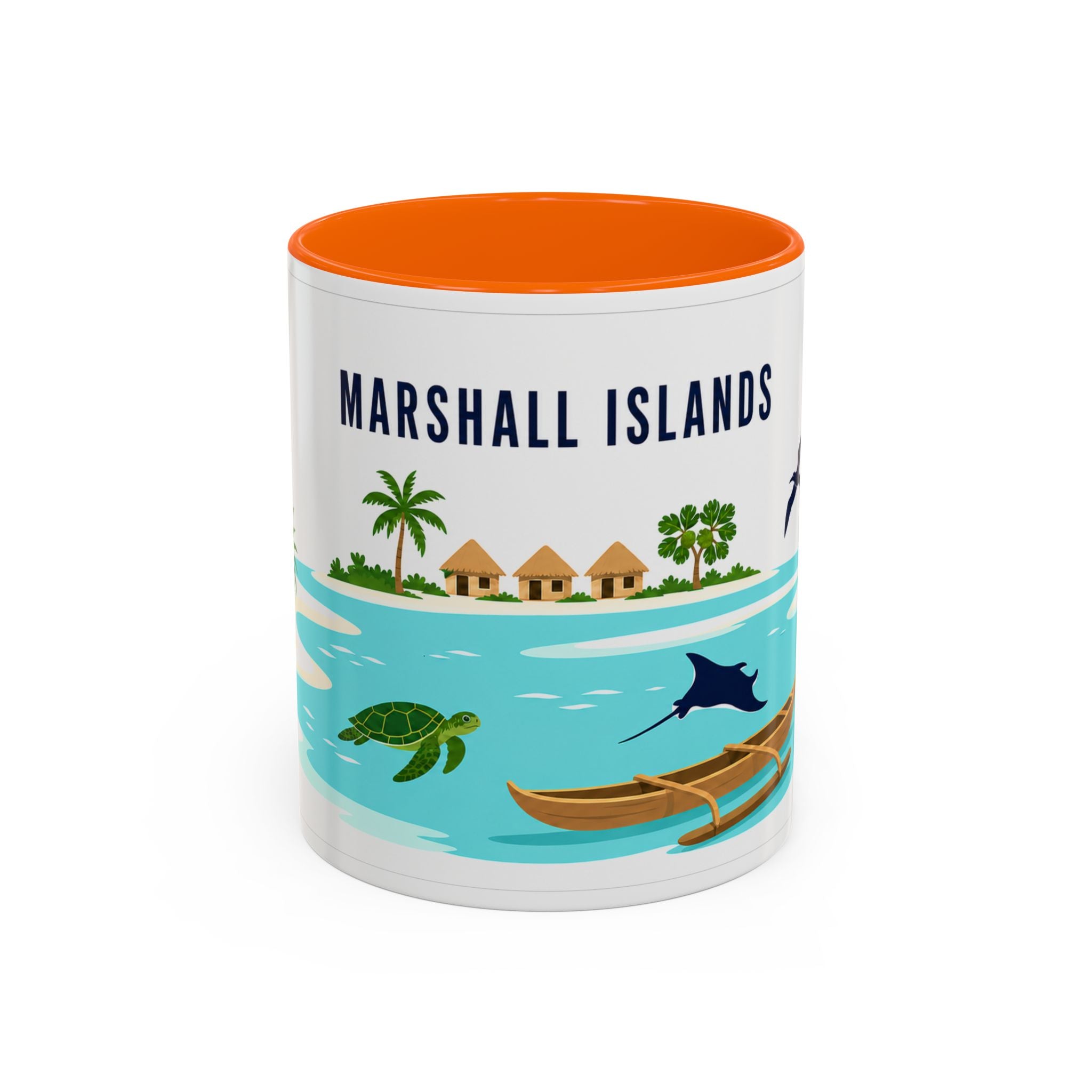 Marshall Islands Coffee Mug | Travel Souvenir Accent Mug | Country Gift Ceramic Cup 11oz 15oz
