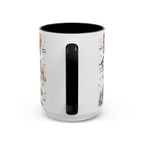 Zion National Park Coffee Mug | Hiking Camping Nature Gift | Accent Color Ceramic 11oz 15oz