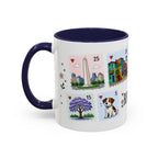 Buenos Aires Coffee Mug | Postage Stamp Collage Mug | Travel Souvenir Accent Cup 11oz 15oz