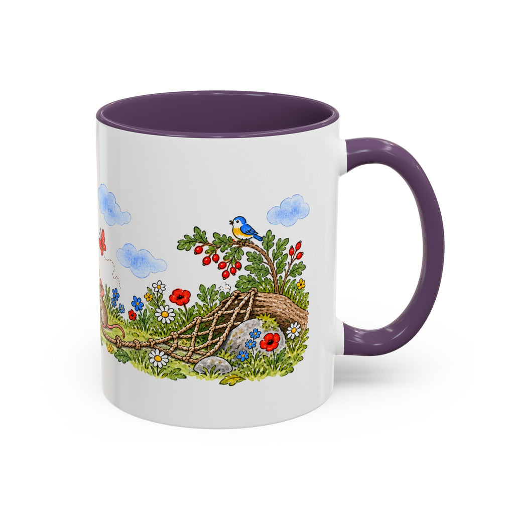The Lion and the Mouse Mug | Storybook Fairy Tale Accent Coffee Mug | EveryLegend