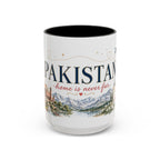 Pakistan Home Country Mug | Moving Away Gift | Long Distance Friendship | 11 oz 15 oz Accent Mug