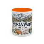 Hunza Valley Mug, Pakistan Travel Souvenir, Bucket List Gift, Accent Ceramic Coffee Mug 11oz 15oz